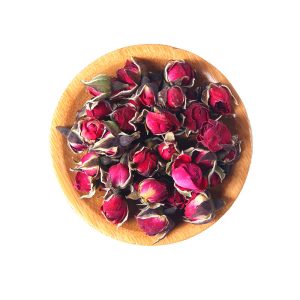 Dried Golden Edge Rose Buds