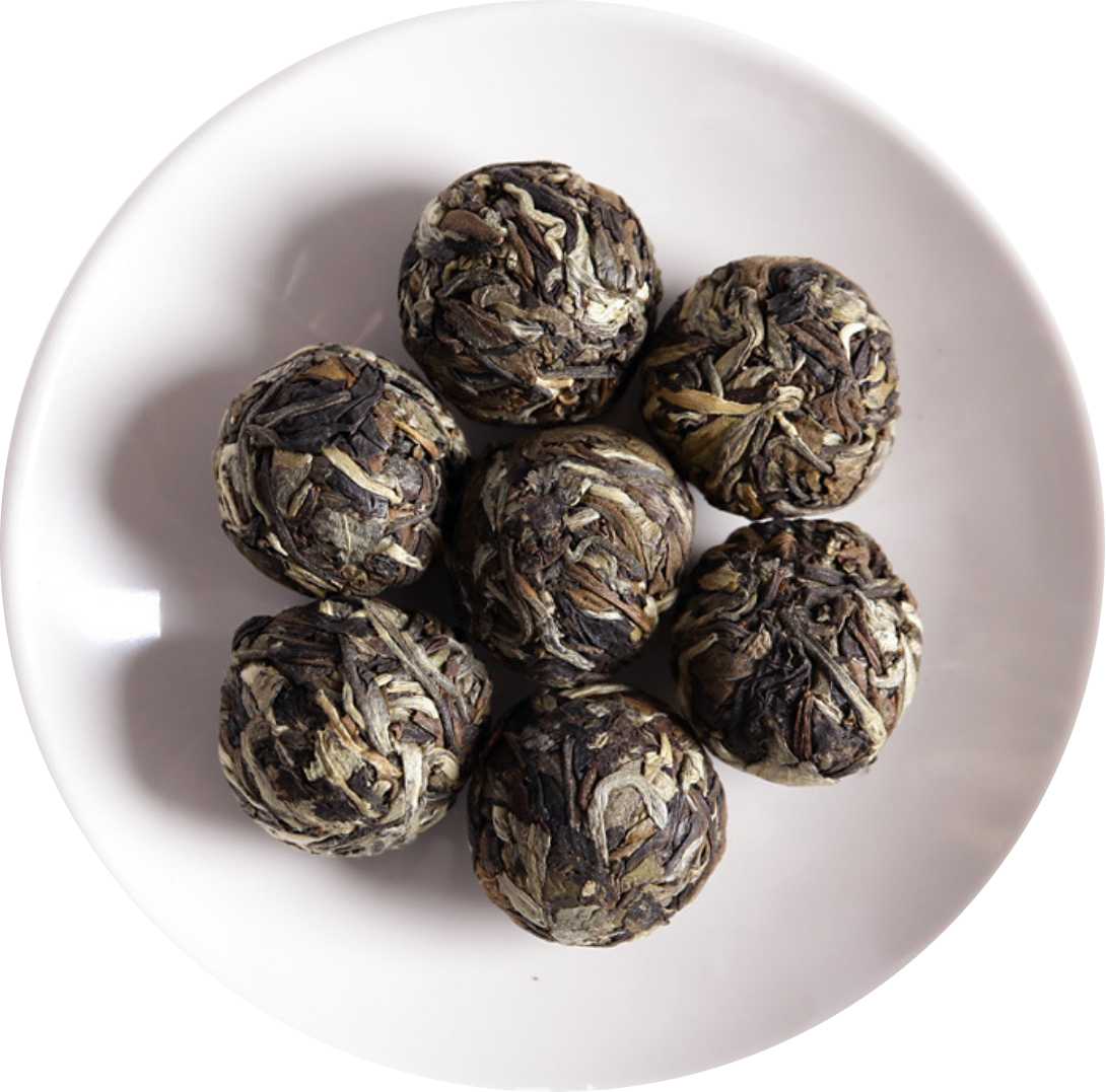 Yunnan White Tea Moonlight Beauty Mini Dragon Pearls