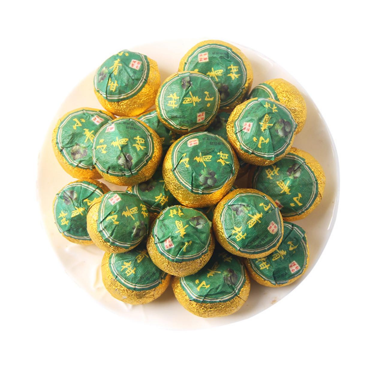 Dried Young Mandarin Pu'er Tea (Xiao Qing Gan)